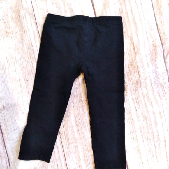 Baby Jay black leggings sz 2T - Picture 1 of 3